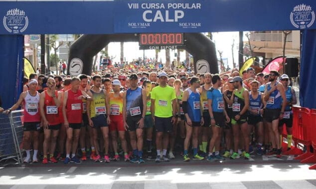 Imagen: Salida en Calpe