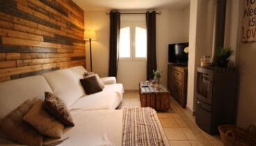 Vista del salón en un adosado en venta en Jávea – Atina Inmobiliaria