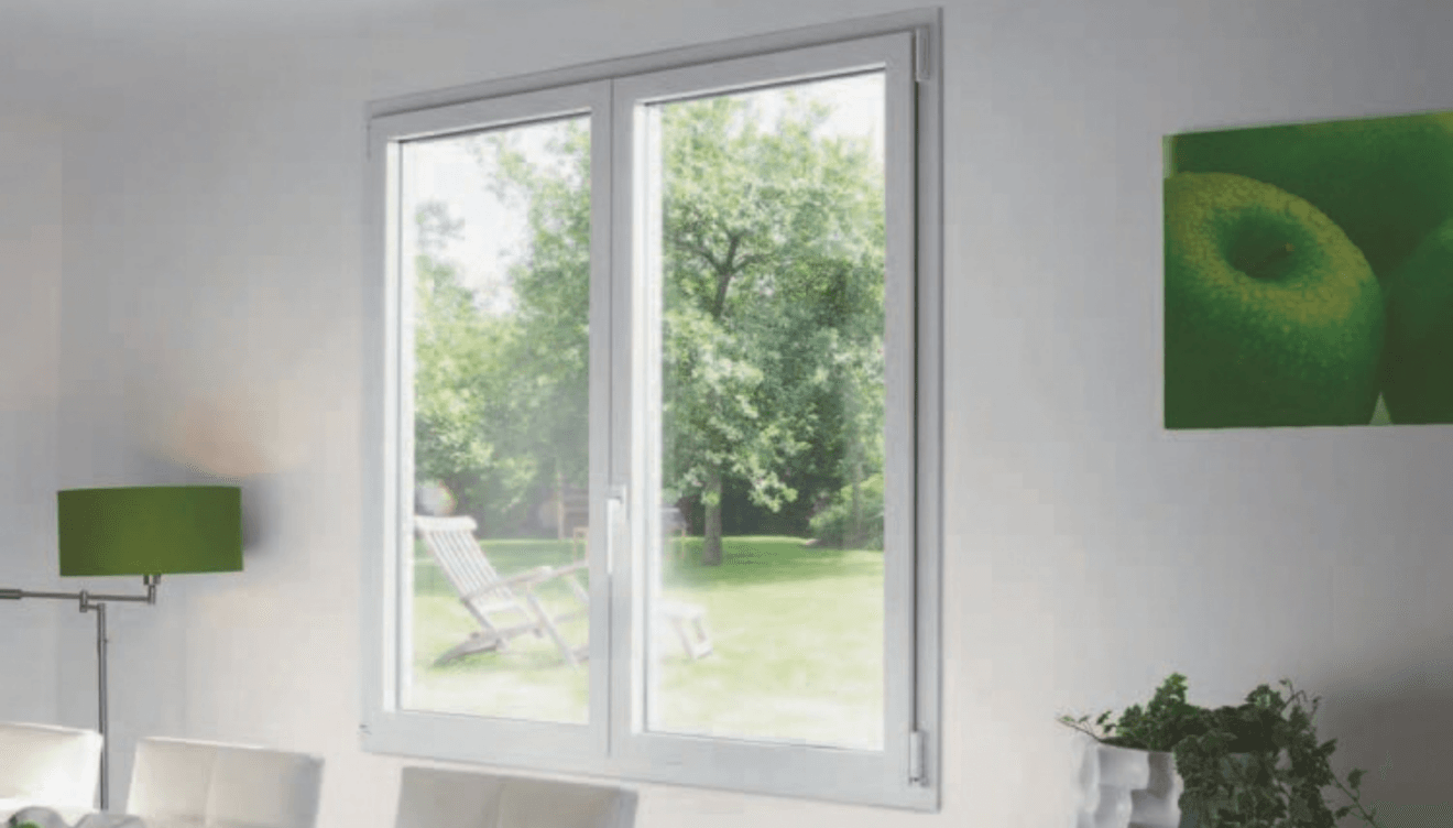 Ventana de PVC con tecnología alemana para un máximo aislamiento térmico