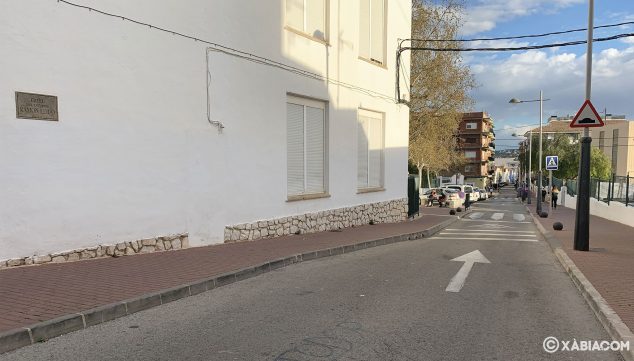 Imagen: Vista de la calle Ramón Llidó de Xàbia
