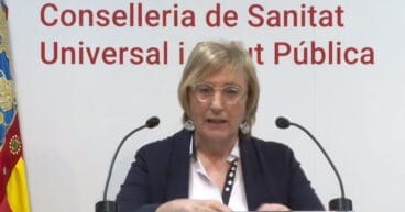 Ana Barceló, consellera de Sanidad
