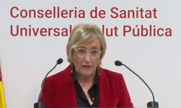 Imagen: Ana Barceló, consellera de Sanidad
