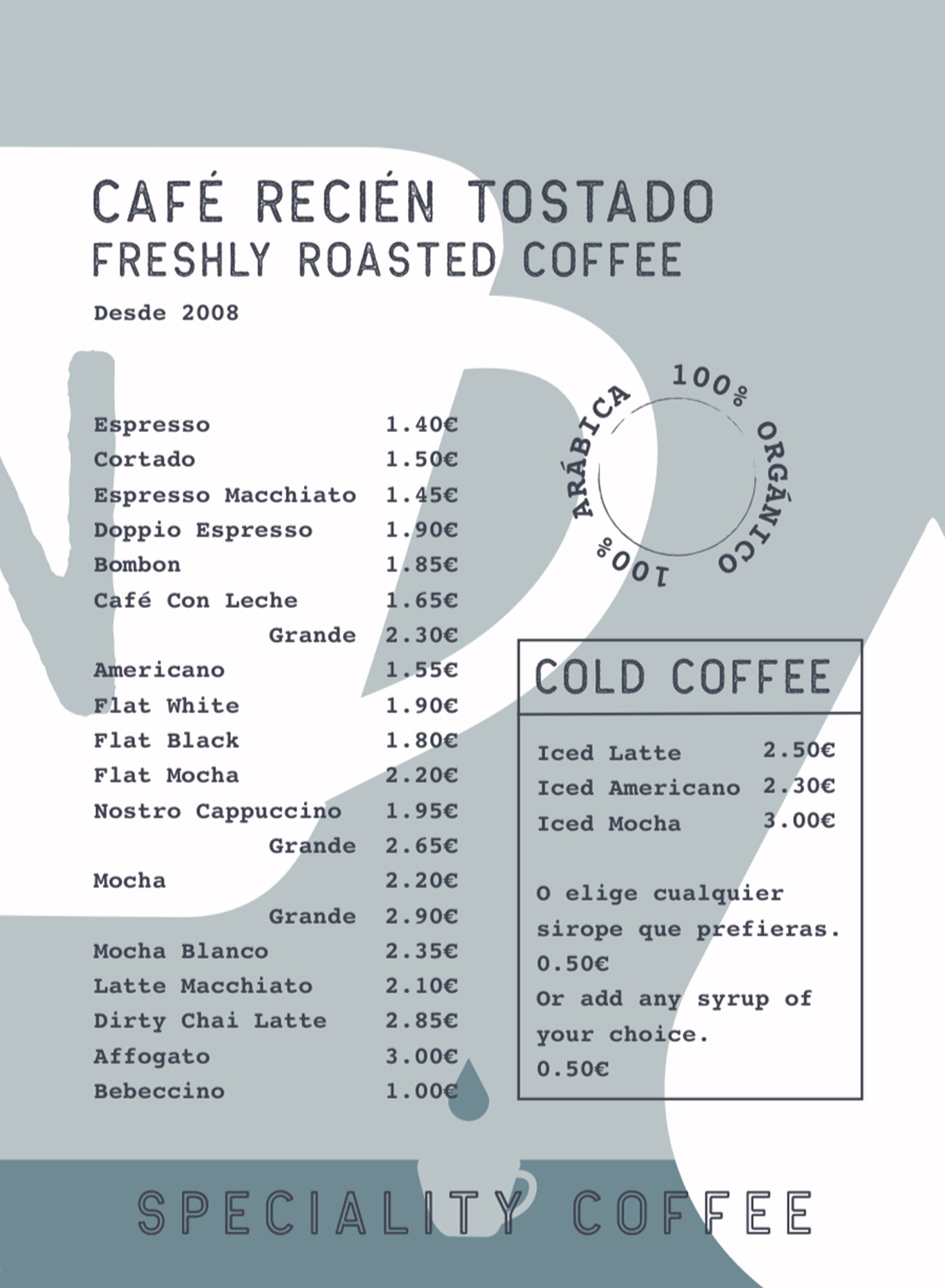 Tipos de café – Nostro Café Costa.
