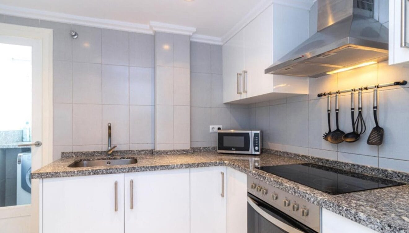 Cocina de un apartamento en venta en Jávea - Vicens Ash Properties