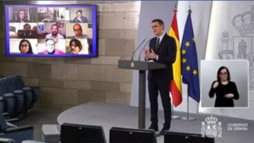 Comparecencia de Pedro Sánchez