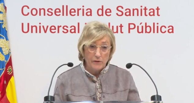 Imagen: Consellera de Sanidad, Ana Barceló