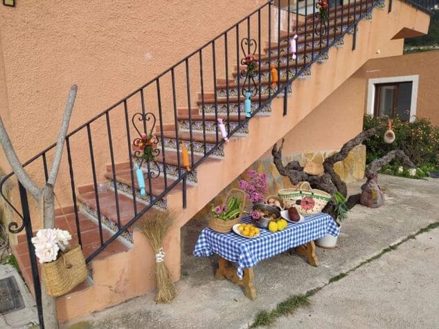 Imagen: Engalanamiento de terrazas y balcones