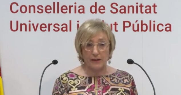 Imagen: La Consellera de Sanidad