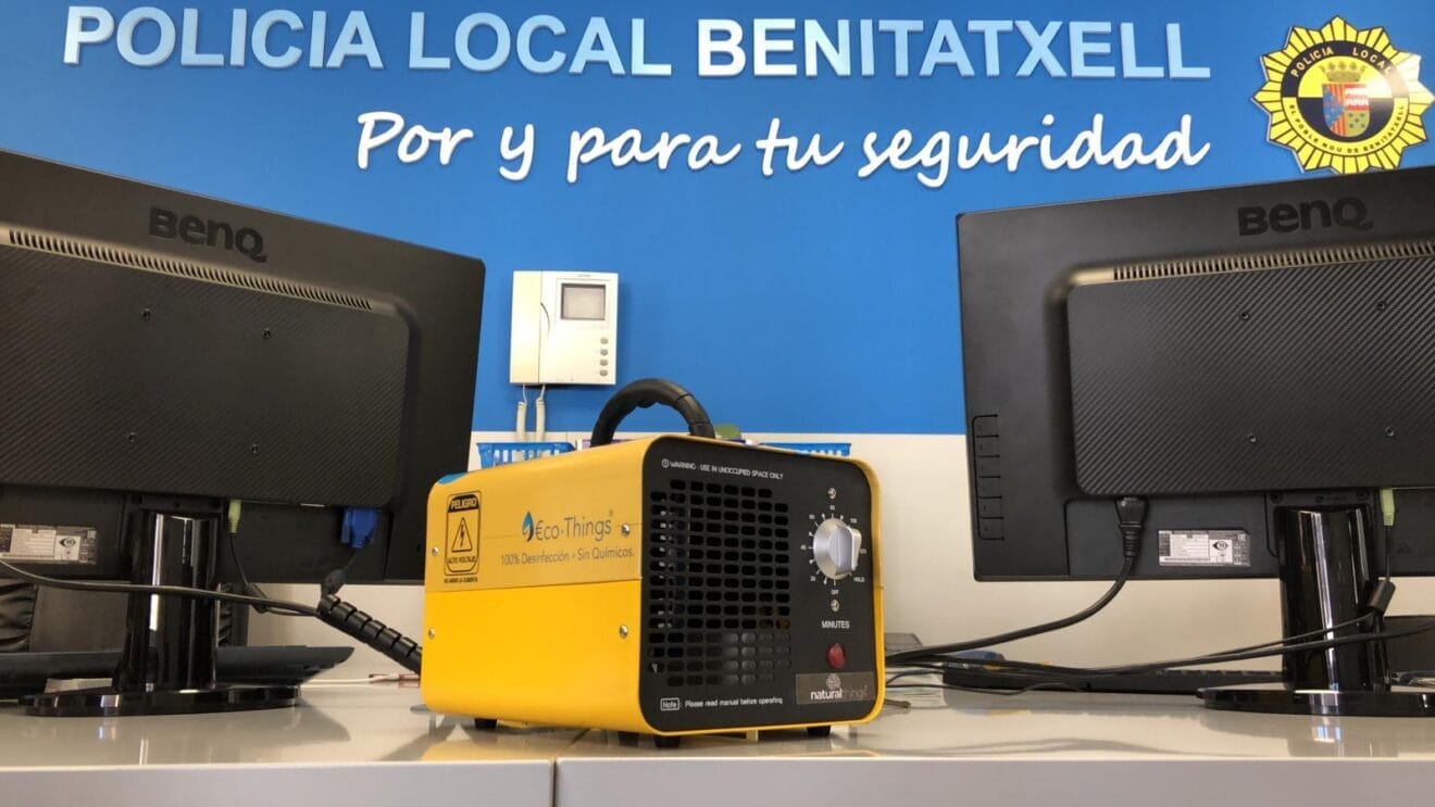 Máquina de desinfección