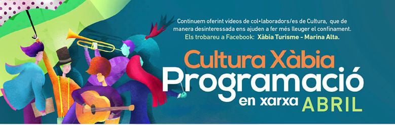 Programación cultural de abril en Xàbia