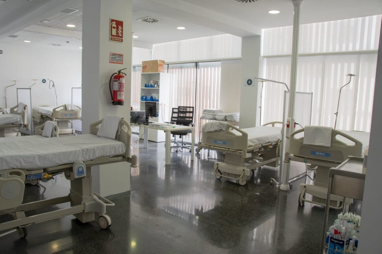 Sala de ampliación de Urgencias