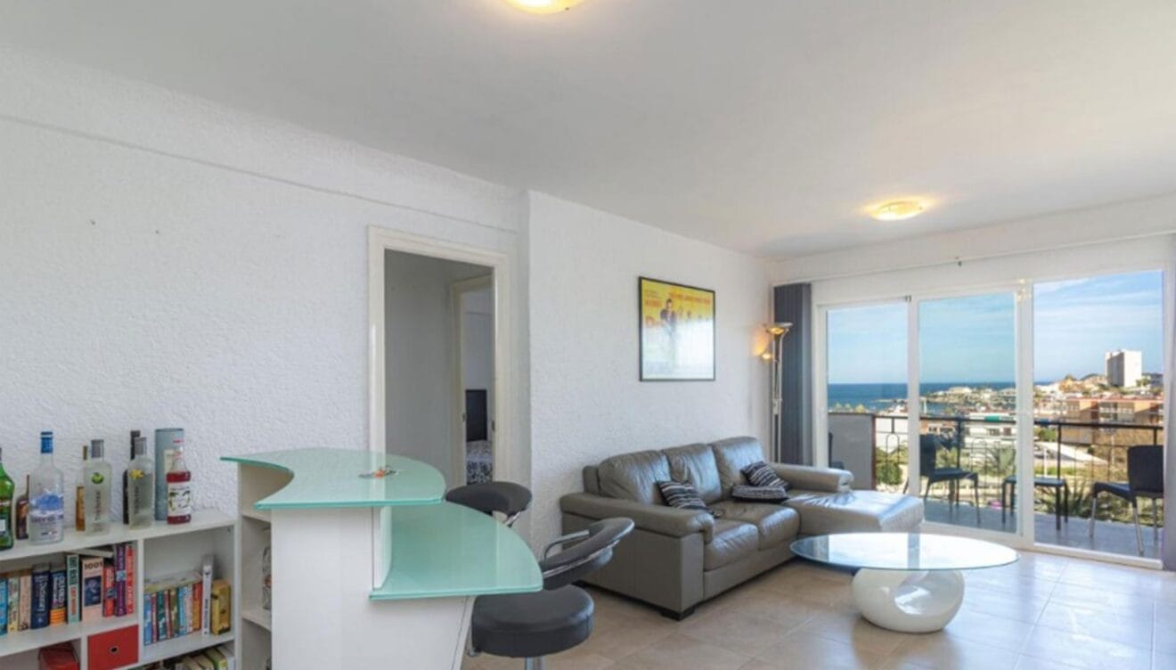 Salón de un apartamento en venta en Jávea - Vicens Ash Properties
