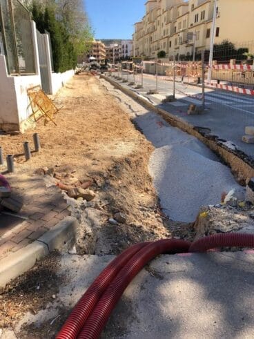 Aceras Avenida dels Furs