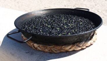 Arroz negro – Restaurante Posidonia