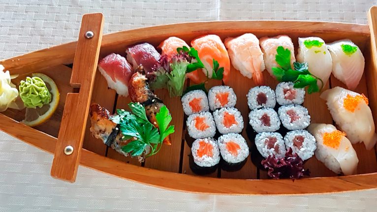 Sushi in Jávea - Asiatisches Restaurant Woche 8