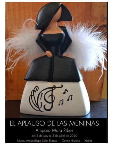 Cartel de exposición El aplauso de las Meninas