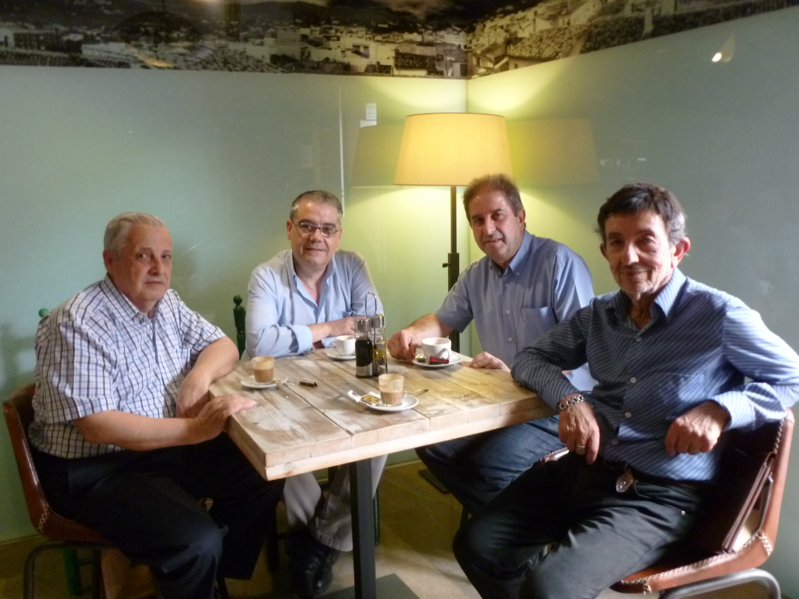Juan Codina, Rafael Andarias, José F. Erades y José Cholbi Vives