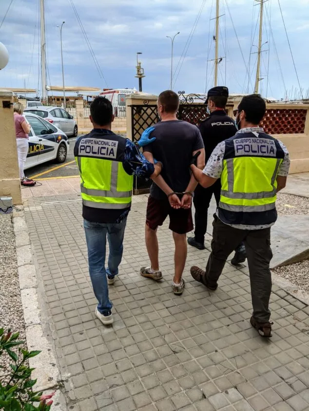 Imagen: Detenido en Dénia
