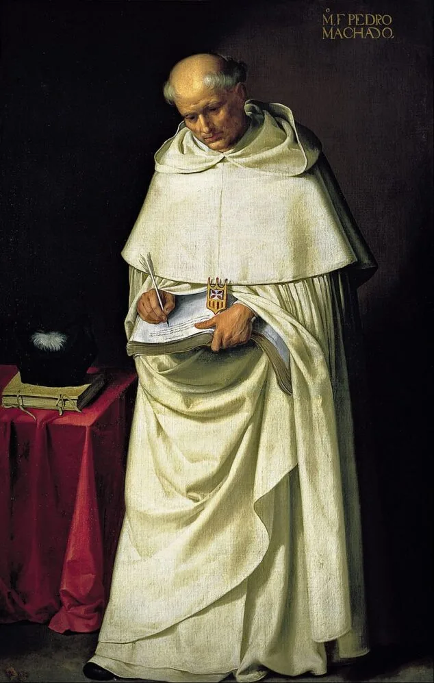 Imagen: Francisco de Zurbarán-Fraile mercedario. Fray Cristóbal Bas