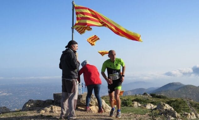 Imagen: Nasio Cardona durante una carrera del Circuit