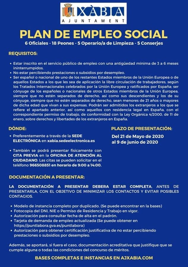 Imagen: Plan de empleo social