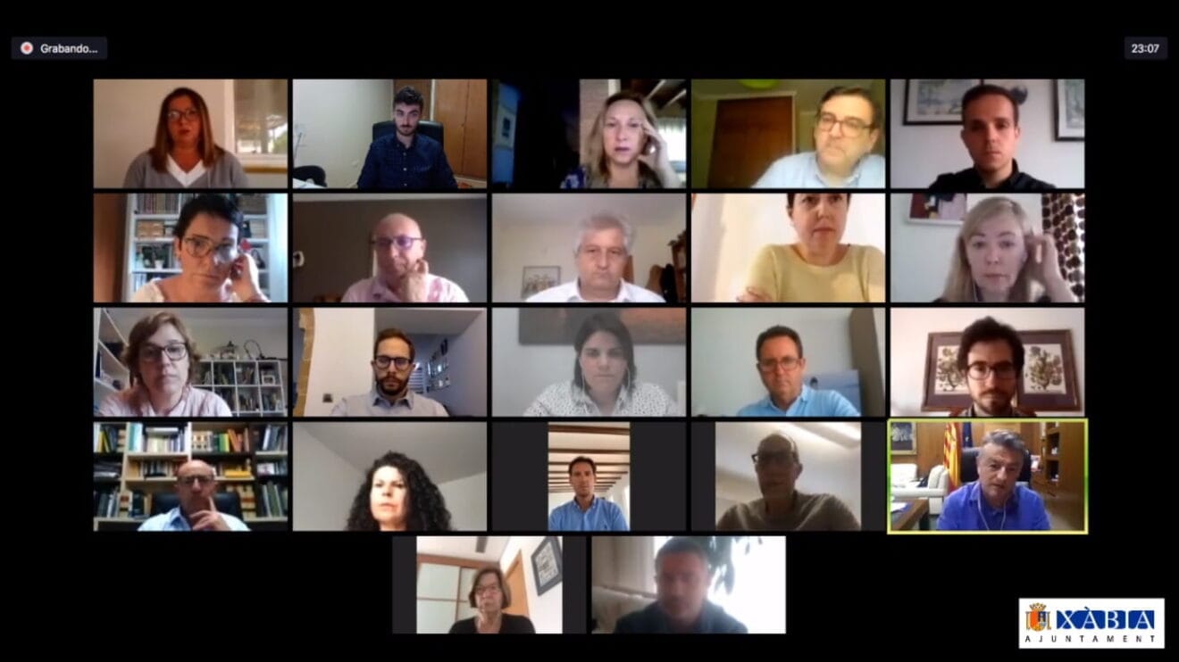 Pleno extaordinario Xàbia