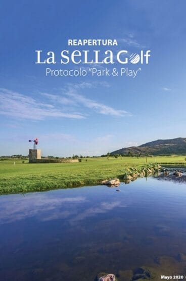 Imagen del protocolo elaborado por La Sella Golf para el uso de sus instalaciones