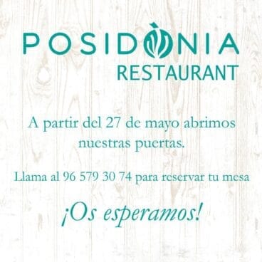 Reapertura de Restaurante Posidonia