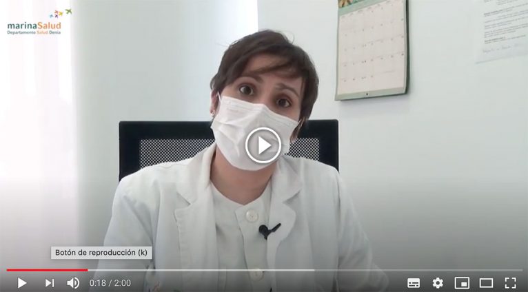 Vídeo sobre atención a oncológicos en el Hospital de Dénia