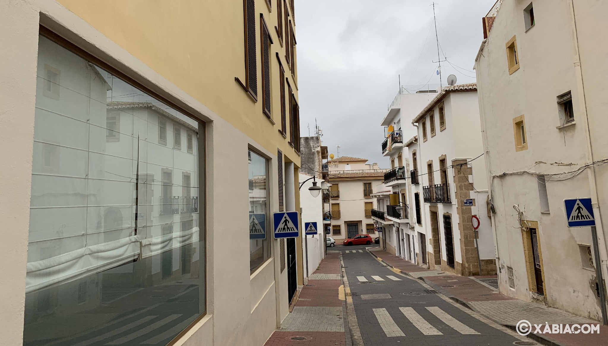 Calle Gabriel Miró en Xàbia