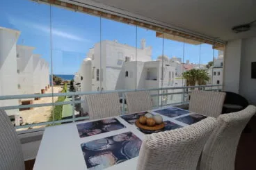 Vistas de un apartamento de vacaciones para cinco personas en Jávea – MMC Property Serivces