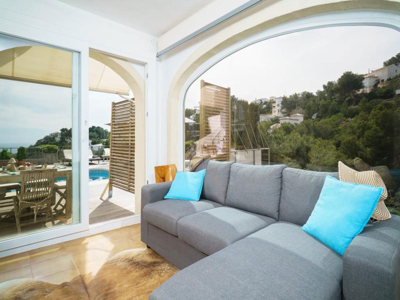 Vistas desde un chalet en venta en La Granadella - Atina Inmobiliaria