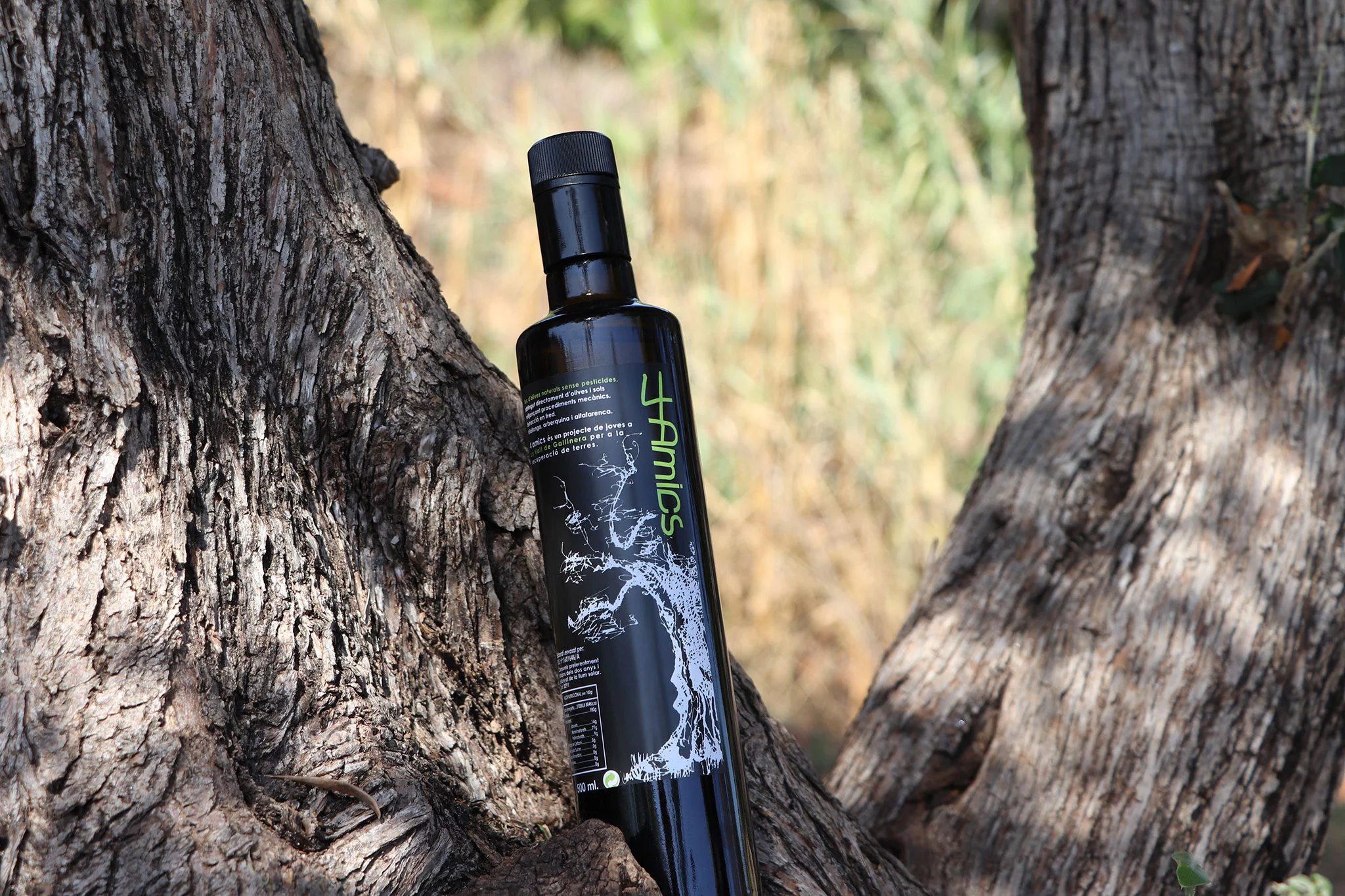 Aceite de oliva ecológico ‘4 amics’ – De la Tierra Jávea