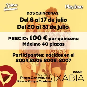 Campamento de Monjove de verano 2020
