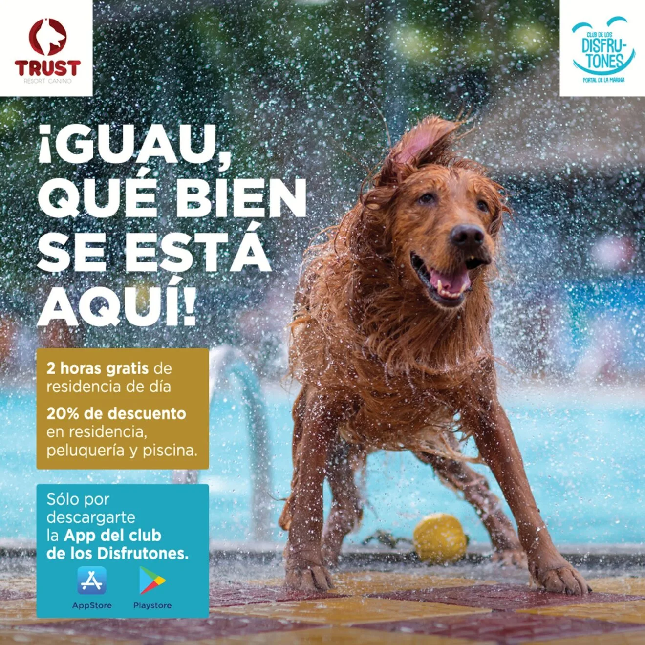 Acuerdo de colaboración entre el centro comercial Portal de la Marina y Trust Resort Canino