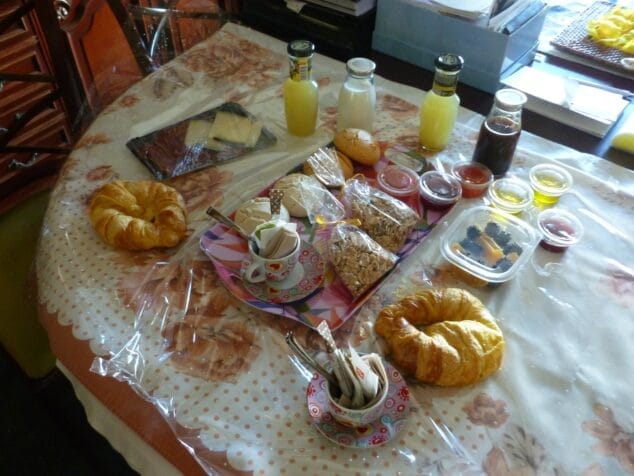 Imagen: Desayuno sorpresa durante el confinamiento