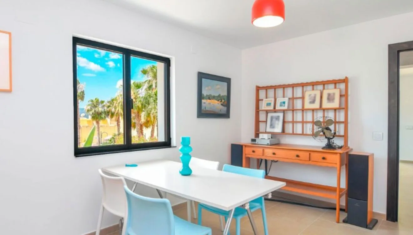 Habitación de trabajo en una villa en venta en el puerto de Jávea - MORAGUESPONS Mediterranean Houses