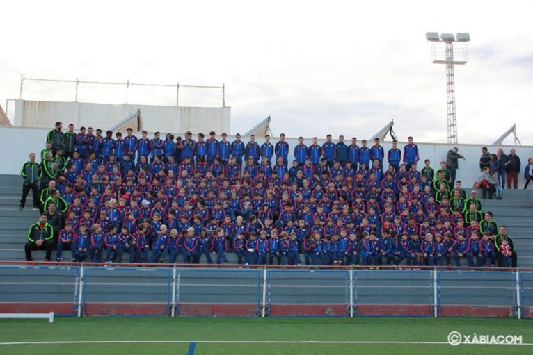 Equipos de la Escuela de Fútbol del CD Jávea temporada 2019-20