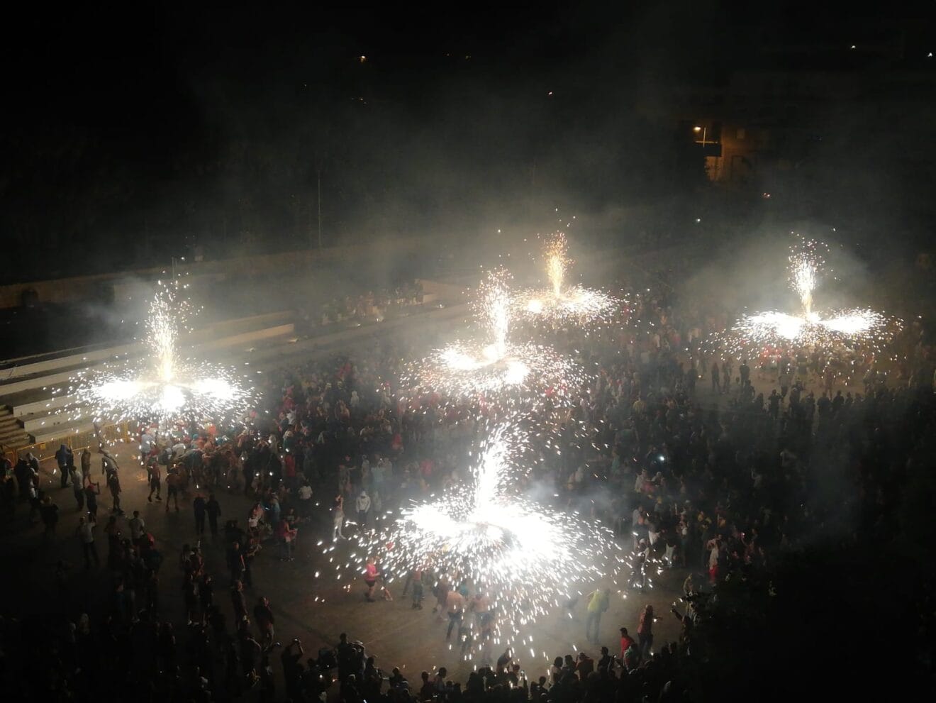 Escena del Correfocs 2019