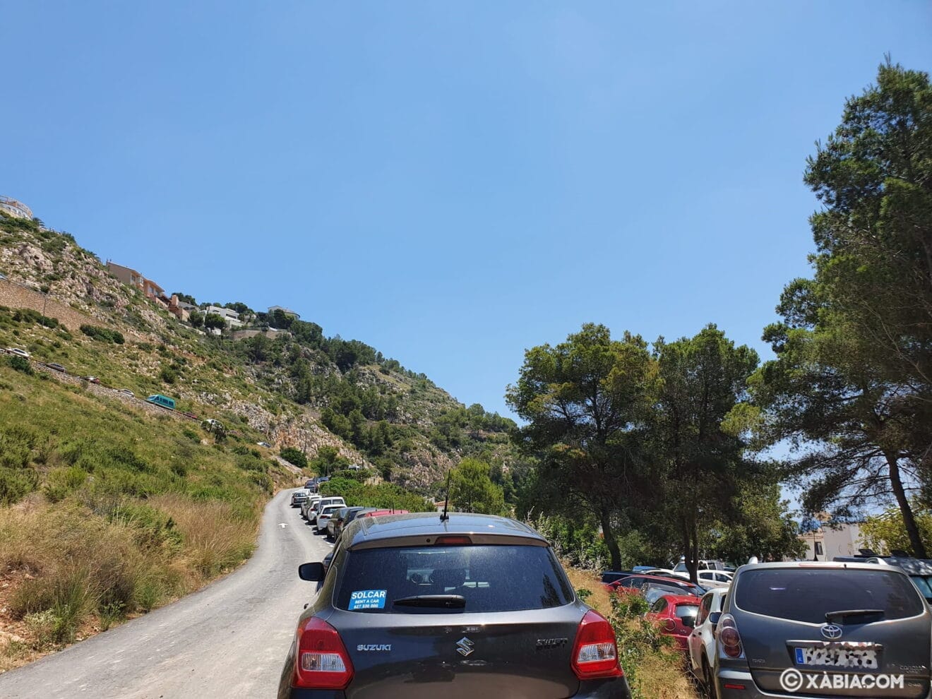 Estacionamiento en Pic Tort-Cala de la Granadella