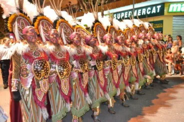 Filà de mujeres Al -Tarik’s en 2011, año de capitanía