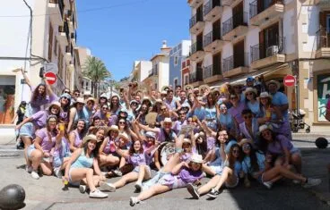 Grupo de Quintos en el Día de Quintaes de 2019