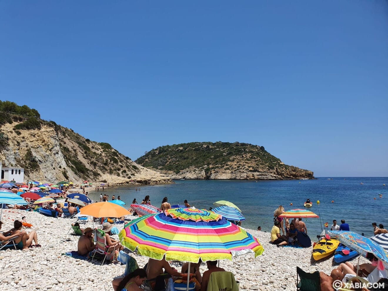 La Cala de la Barraca, primer día de la vuelta a la Nueva Normalidad