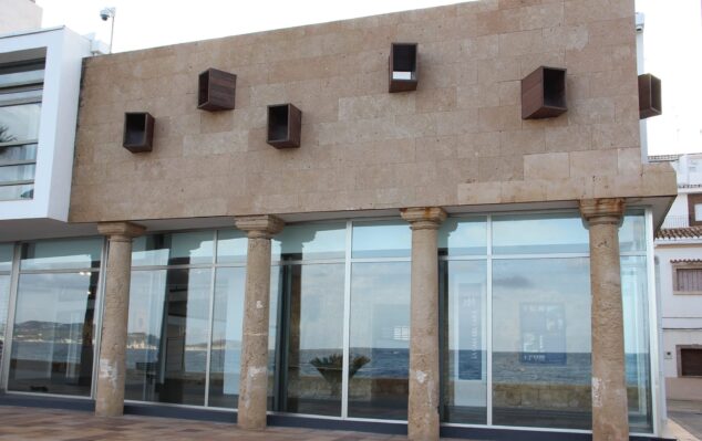 Imagen: La nueva construcción conservó los pilares de tosca