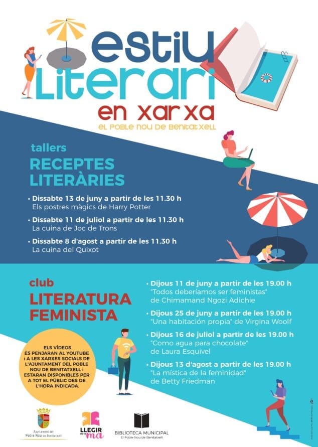 Imagen: Literatura en red en El Poble Nou de Benitatxell