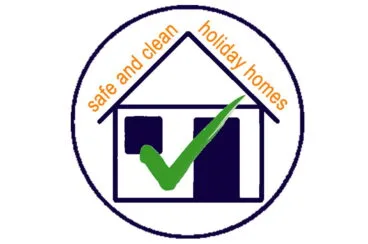 Logotipo de garantía Safe and Clean Holiday Homes