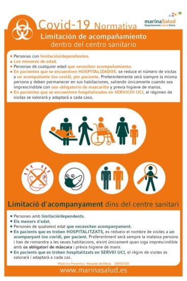 Medidas para acompañamientos