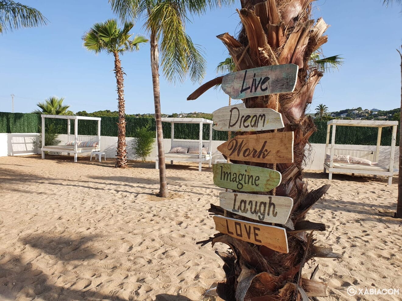 Playa de arena - Isla Bonita