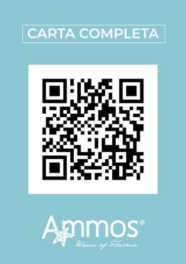 Codigo QR que contiene la carta de Restaurante Ammos Moraira – Avantcem