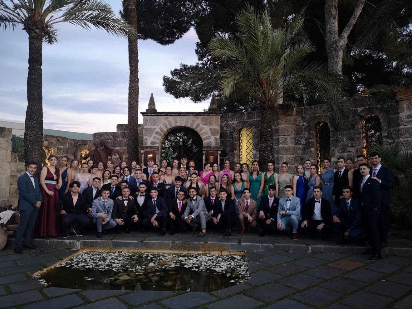 Quintos de 2022 en su cena de gala